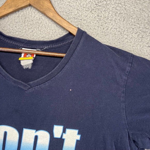 Vintage Looney Tunes Shirt Women's Extra Large Blue Graphic Tweety Bird Y2K 2001 - Picture 3 of 10